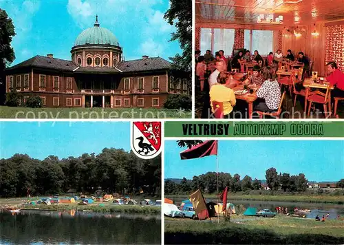 AK / Ansichtskarte Veltrusy Autokemp Obora Veltrusy