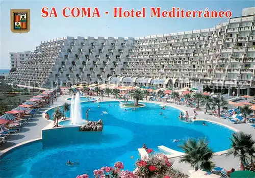 AK / Ansichtskarte Sa_Coma Hotel Mediterraneo Sa_Coma