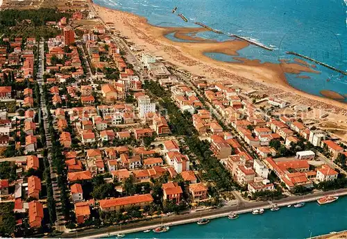 AK / Ansichtskarte Porto_Garibaldi Fliegeraufnahme Panorama Ansicht Porto Garibaldi