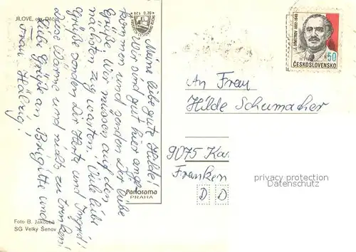 AK / Ansichtskarte Jilove_Eulau Jilove okr Decin Jilove_Eulau