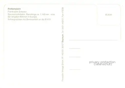 AK / Ansichtskarte Pottenstein_Oberfranken Freizeitvergnuegen  Pottenstein_Oberfranken