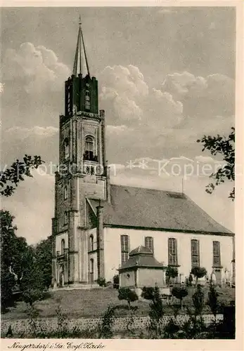 AK / Ansichtskarte Neugersdorf_Sachsen Evangelische Kirche Neugersdorf Sachsen
