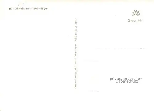 AK / Ansichtskarte Graben_Treuchtlingen Panorama Blick vom Naturlehrpfad Karlsgraben Fossa Carolina Chronik Graben Treuchtlingen