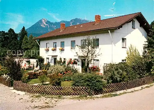 AK / Ansichtskarte Sonthofen_Oberallgaeu Gaestehaus Pension Haus Pabst Alpen Sonthofen Oberallgaeu