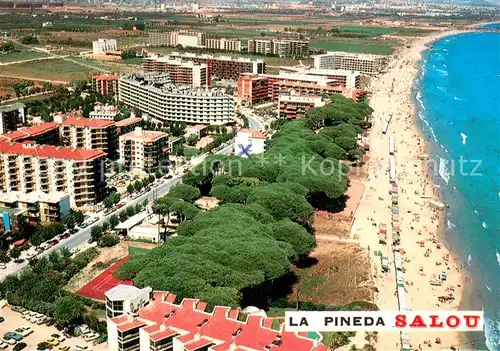 AK / Ansichtskarte Salou La Pineda Playa vista aerea Salou