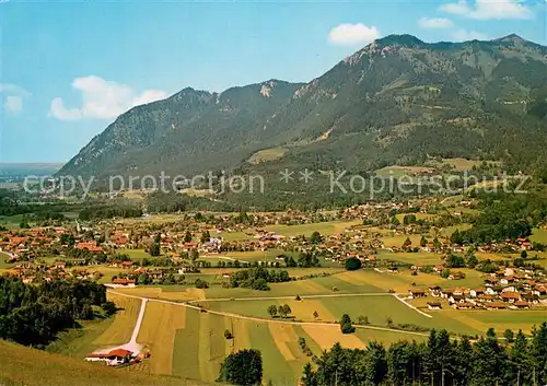 AK / Ansichtskarte Unterwoessen Panorama Luftkurort und Wintersportplatz Bayerische Alpen Unterwoessen