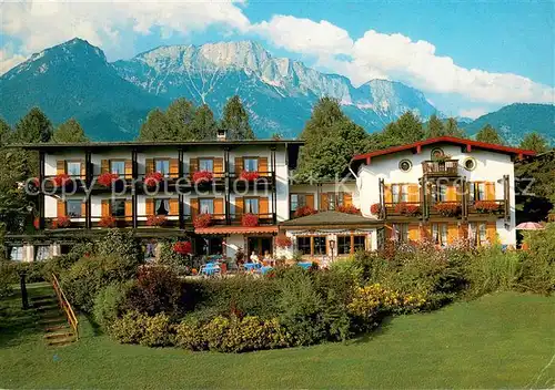 AK / Ansichtskarte Schoenau_Koenigssee Hotel Georgenhof Alpen Schoenau Koenigssee