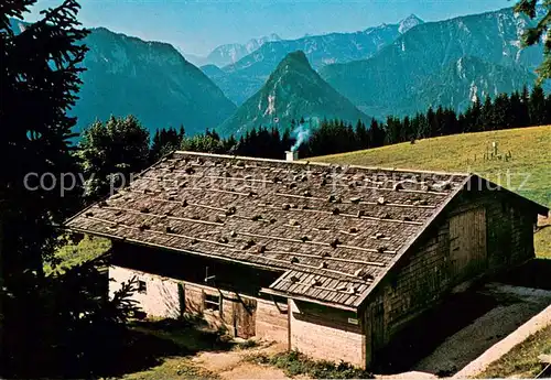 AK / Ansichtskarte Inzell Baeckeralm am Teisenberg Alpen Inzell