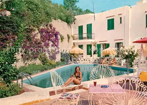 AK / Ansichtskarte Ischia Hotel Bellevue Thermalschwimmbad Ischia