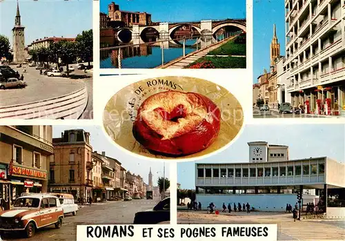 AK / Ansichtskarte Romans sur Isere et ses pognes fameuses Vues d ensemble de la ville Romans sur Isere