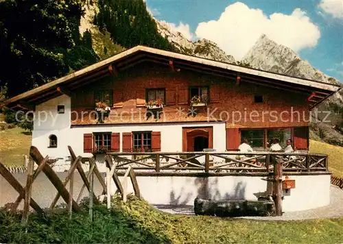 AK / Ansichtskarte Oberstdorf Alpengasthof Gerstruben Alpen Oberstdorf