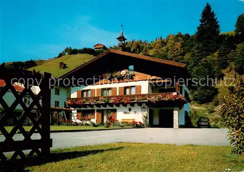 AK / Ansichtskarte Saalbach Hinterglemm Landhaus Hofer Pension Saalbach Hinterglemm