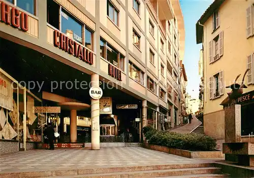 AK / Ansichtskarte Lugano_TI Via Cattedrale Lugano_TI