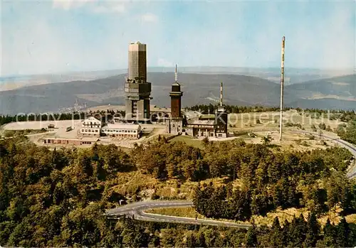 AK / Ansichtskarte Grosser_Feldberg_Taunus Sender Feldberghaus Grosser_Feldberg_Taunus