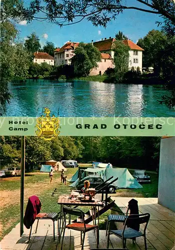 AK / Ansichtskarte Otocec Hotel Grad Otocec Terrasse Otocec