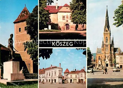 AK / Ansichtskarte Koeszeg Teilansichten Koeszeg