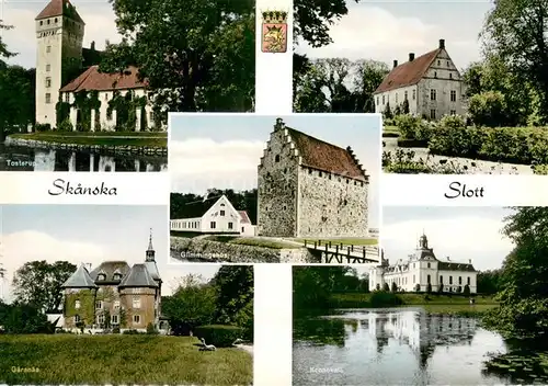 AK / Ansichtskarte Schweden_Sweden Skanska Slott Beruehmte Schloesser des Landes 