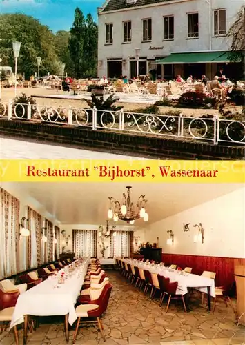 AK / Ansichtskarte Wassenaar Restaurant Bijhorst Wassenaar