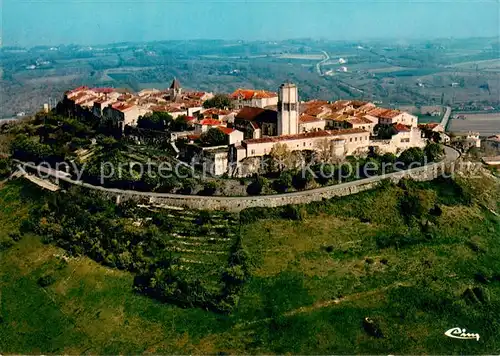 AK / Ansichtskarte Tournon d_Agenais Fliegeraufnahme Gesamtansicht Tournon d Agenais