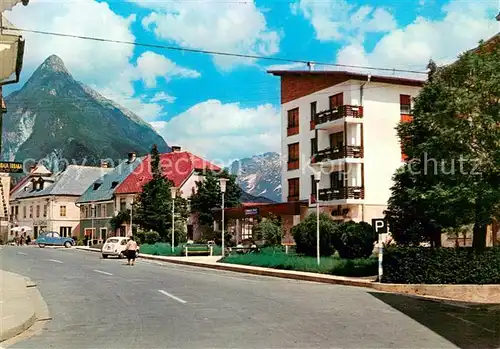 AK / Ansichtskarte Bovec Ortsstrasse Bovec