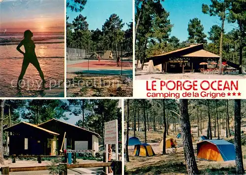 AK / Ansichtskarte Le_Porge_Ocean Camping de la Grigne Le_Porge_Ocean