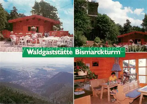 AK / Ansichtskarte Bad_Lauterberg Waldgaststaette Bismarckturm Teilansichten Bad_Lauterberg