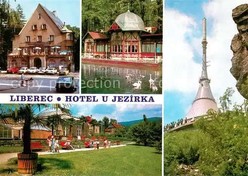 AK / Ansichtskarte Liberec_Reichenberg Hotel U Jerzirka Rybarska basta Horsky hotel Jested Botanicka zahrada 