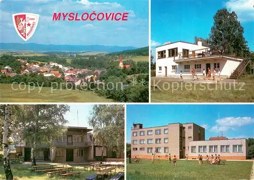 AK / Ansichtskarte Myslocovice Vzorna telovychovna jednota Sokol Vybudovala radu telovychovnych 