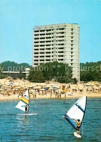 AK / Ansichtskarte Slantschev_Brjag Hotel Ewropa Strand Slantschev_brjag