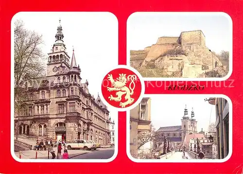 AK / Ansichtskarte Klodzko_Glatz_Poland Ratusz klasztor Franciszkanow twierdza 