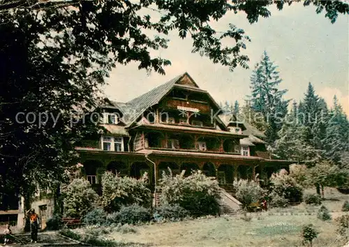 AK / Ansichtskarte Wisla_Czarne_Poland Dom Wypoczynkowy FWP Pod Barania 