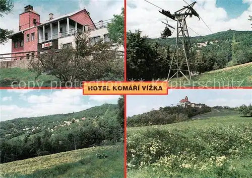 AK / Ansichtskarte Komari_Vizka Lanova Draha Krupka Hotel Komari Komari Vizka