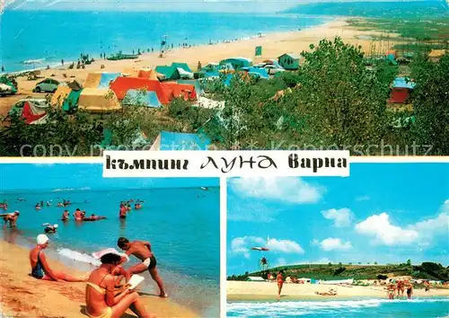 AK / Ansichtskarte Varna_Warna_Bulgaria Strandpartien 