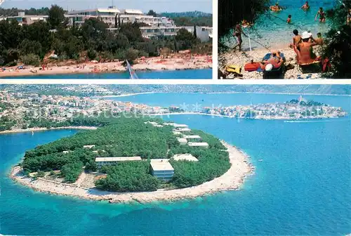 AK / Ansichtskarte Primosten Hoteli Adriatic Strand Fliegeraufnahme Primosten