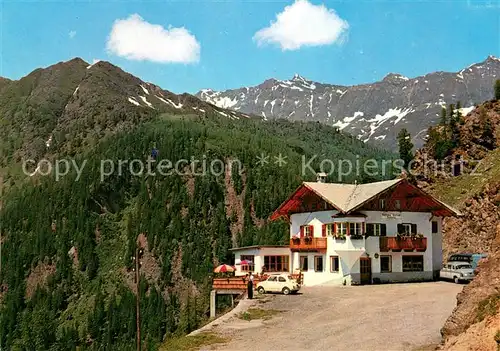 AK / Ansichtskarte Corvara_Pustertal_Suedtirol Albergo Saltnuss an der Timmelsjochstrasse Corvara_Pustertal