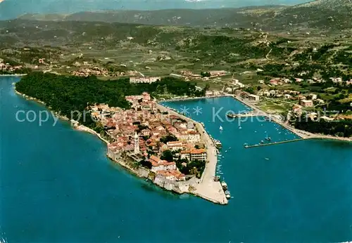 AK / Ansichtskarte Rab_Croatia Fliegeraufnahme Rab_Croatia