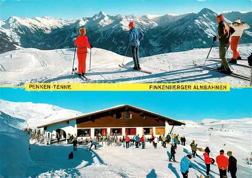 AK / Ansichtskarte Zillertal_Tirol Penken Tenne Finkenberger Almbahnen Panorama Zillertal_Tirol