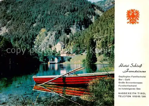 AK / Ansichtskarte Nassereith Hotel Schloss Fernsteinsee Nassereith