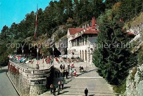 AK / Ansichtskarte Postojnska_Jama_Slovenia Grotte Caves Vhod 