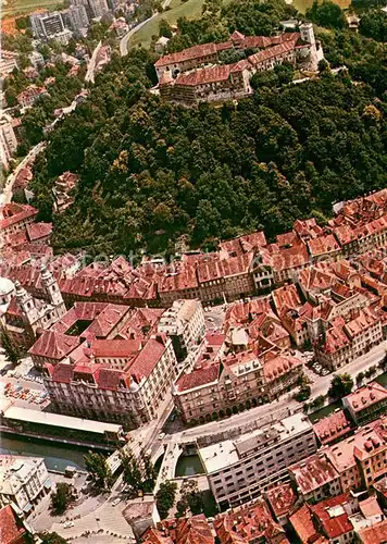 AK / Ansichtskarte Ljubljana_Laibach Fliegeraufnahme 