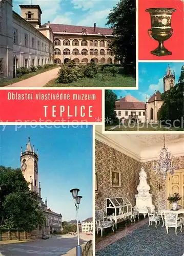 AK / Ansichtskarte Teplice Zamecke namesti Teplice