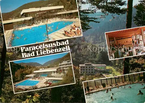 AK / Ansichtskarte Bad_Liebenzell Paracelsusbad Restaurant Hallen und Freibad Bad_Liebenzell