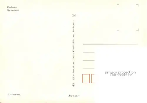 AK / Ansichtskarte Zalakaros_Ungarn Frei und Hallenbad Hotel 