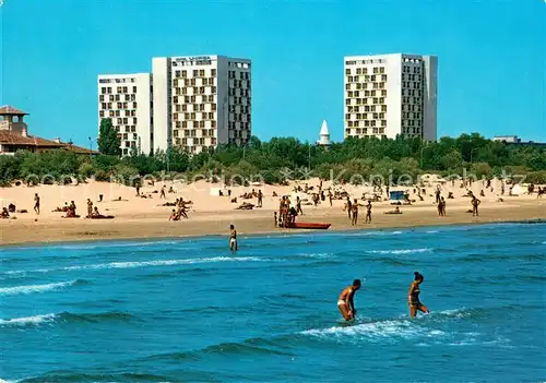 AK / Ansichtskarte Mamaia Hotel Patria Unirea National Strandpartie Mamaia
