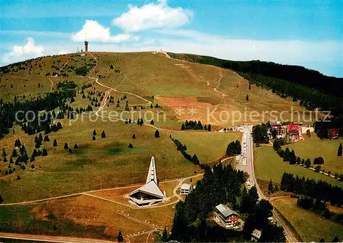 AK / Ansichtskarte Feldberg_1450m_Schwarzwald Fliegeraufnahme 