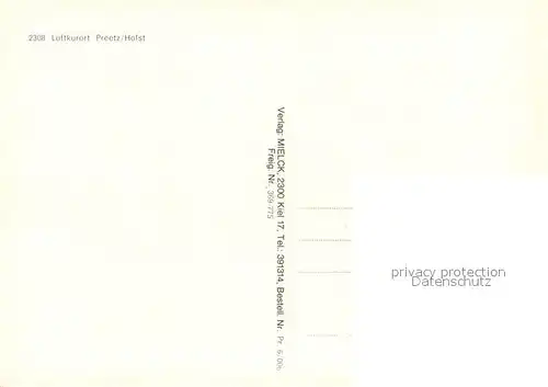 AK / Ansichtskarte Preetz_Holstein Fliegeraufnahme Preetz_Holstein