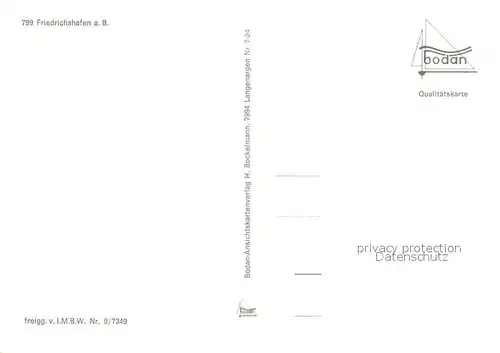 AK / Ansichtskarte Friedrichshafen_Bodensee Graf Zeppelin Jugendherberge Fliegeraufnahme Faehre Friedrichshafen Bodensee