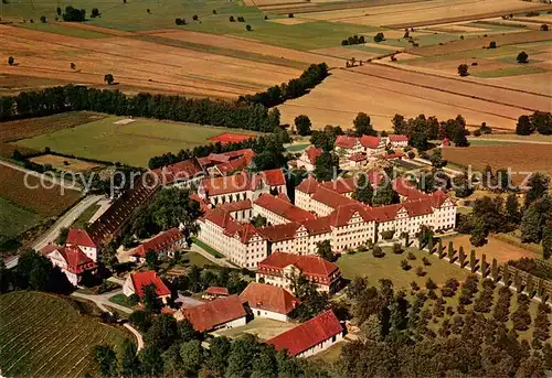 AK / Ansichtskarte Salem_Baden Markgraefliches Schloss und Schloss Schule Fliegeraufnahme Salem_Baden