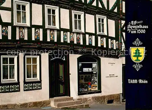 AK / Ansichtskarte Tann_Rhoen Elf Apostel Haus Tann_Rhoen