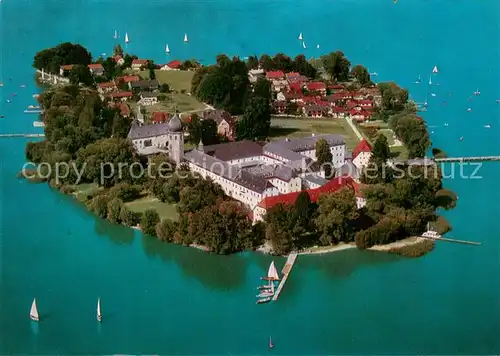 AK / Ansichtskarte Fraueninsel_Chiemsee Abtei Frauenwoerth Fraueninsel Chiemsee